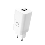 Сетевое зарядное устройство MORE CHOICE NC85a 1USB+1Type-C 3.0A PD 20W+QC3.0 Type-C Type-C, белый, фото 1