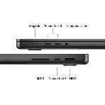 Ноутбук Apple MacBook Pro A3434 M5 10 core 24Gb SSD1Tb/10 core GPU 14.2' Liquid Retina XDR (3024x1964) macOS black WiFi BT Cam (MDE34LL/A), фото5