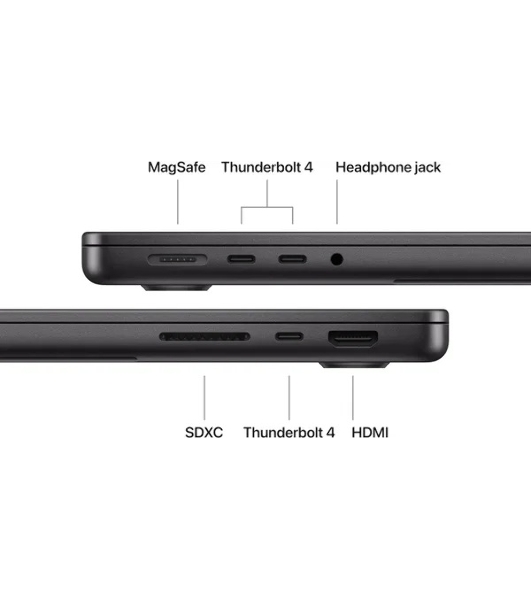 Ноутбук Apple MacBook Pro A3434 M5 10 core 24Gb SSD1Tb/10 core GPU 14.2' Liquid Retina XDR (3024x1964) macOS black WiFi BT Cam (MDE34LL/A)
