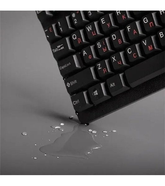 Клавиатура SVEN Standard 301 проводная, USB Type-A, чёрный