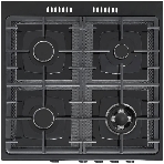 Плита газовая Gefest ПГ 6500-04 0244 черный, конфорок 4 шт, духовка 52 л, 60 см x 85 см x 60 см, фото3