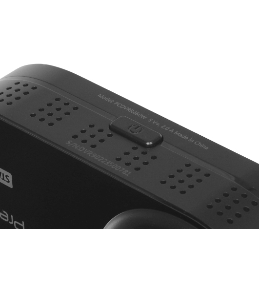 Видеорегистратор Prestigio RoadRunner 460W, 2560x1440, 3', Wi-Fi, G-сенсор, датчик движения