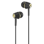 Проводные наушники Hoco M70 черный, внутриканальные, Jack 3.5 мм, фото 1