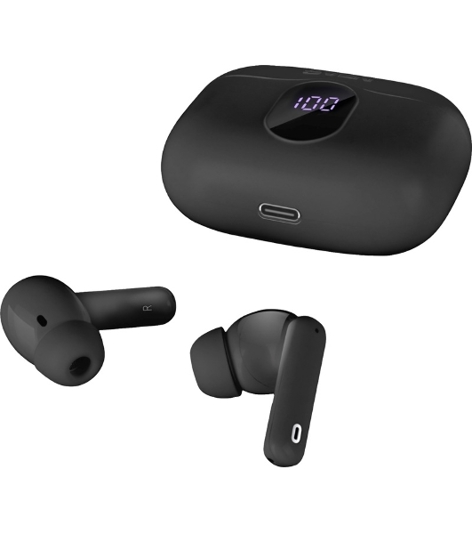 Наушники TWS SVEN E-315B черный, внутриканальные, Bluetooth, сенсорное управление, до 5 ч