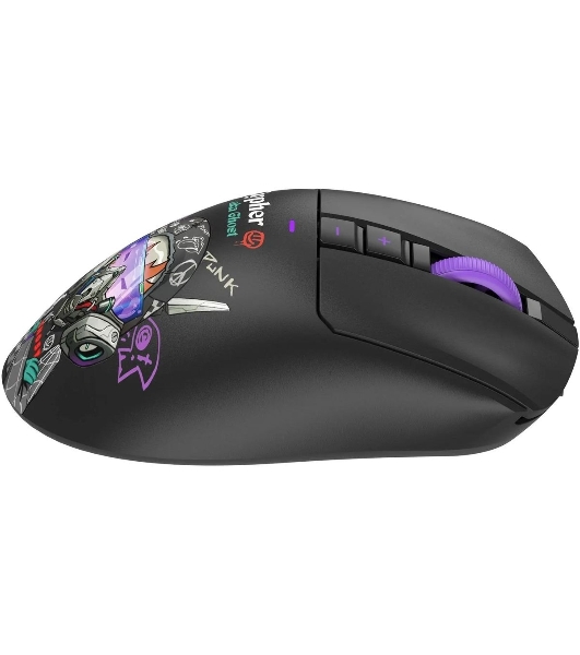 Мышь A4Tech Bloody R73 Pro черный/рисунок оптическая 26000dpi беспров. USB-C 7but (R73 PRO CYPHER GHOST)
