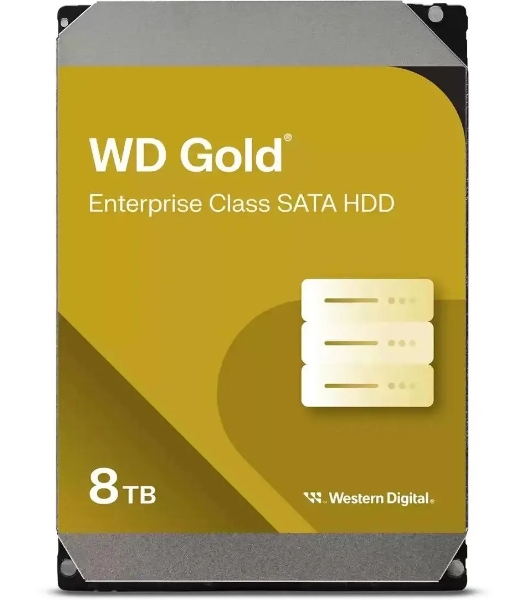Жесткий диск WD SATA-III 8Tb Desktop Gold 512E (7200rpm) 256Mb 3.5'