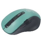 Мышь беспроводная Raskat M020W зеленый/черный, 2400 dpi, радиоканал, Bluetooth, USB, кнопки - 7, фото7