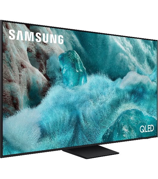 Телевизор Samsung 55' QE55Q7F5AUXRU черный QLED 4K UHD 60Hz DVB-T DVB-T2 Smart TV