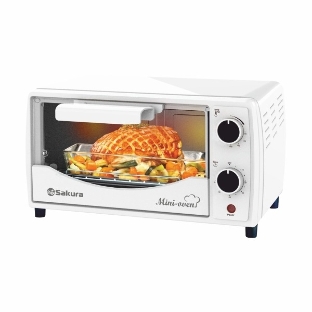Мини-печь Sakura SA-7006W 9л 900 Вт, таймер