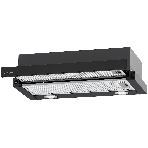 Вытяжка кухонная Krona KAMILLA T 600 BLACK (1 мотор), фото 1