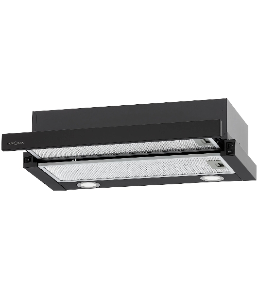 Вытяжка кухонная Krona KAMILLA T 600 BLACK (1 мотор)