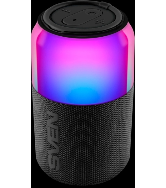 Колонка портативная SVEN PS-130 black (10 Вт, USB, Bluetooth, питание от USB/аккумулятора)