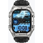 Умные часы KOSPET Tank M4, 1.96' AMOLED, Bluetooth 5.3, GPS, 10 ATM, IP69K, серебристый, фото2