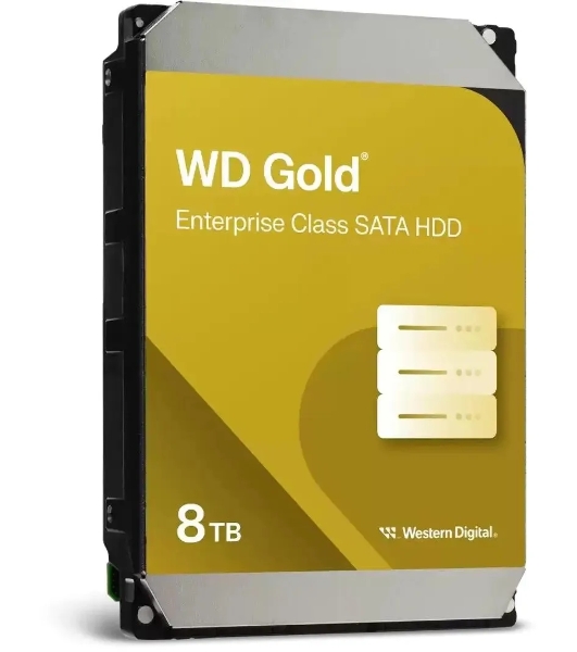 Жесткий диск WD SATA-III 8Tb Desktop Gold 512E (7200rpm) 256Mb 3.5'