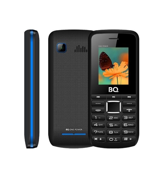 Мобильный телефон BQ 1846 One Power черный/синий