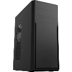 Компьютерный корпус c блоком питания 450 Ватт/Case Foxline FL-302-FZ450-U32 ATX case, black, w/PSU 450W 8см, w/2xUSB 2.0+2xUSB 3.0, w/pwr cord, w/o FAN, фото 1