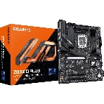 Материнская плата Gigabyte Z890 D PLUS, LGA 1851, Intel Z890, 4xDDR5, 4xSATA, 4xM.2, 1xPCIe 5.0 x16, 2xPCIe 4.0 x16, 1xDP, 1x2.5Gb LAN, 1xUSB-C 10Gbps, 1xUSB-A 10Gbps, 4xUSB-A 5Gbps, 4xUSB-A 2.0, 3x3.5 мм, 7.1, чёрный, ATX, фото 1
