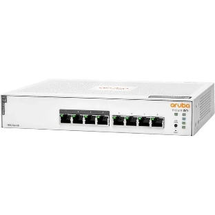 Коммутатор HPE Aruba Instant On 1830 8G 4p Class4 PoE 65W, 4×1 Гбит/с PoE+ + 4×1 Гбит/с, настраиваемый
