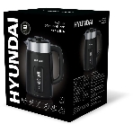 Чайник электрический Hyundai HYK-S3505 1.5 л, 2200 Вт, черный, фото2
