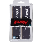 Оперативная память Kingston Fury Beast, DDR5, 32GB (2x16GB), 5200MHz, CL40, DIMM, радиатор, черный, фото3