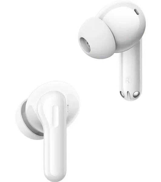 Наушники TWS Realme Buds T200 белый, внутриканальные, Bluetooth, до 30 ч