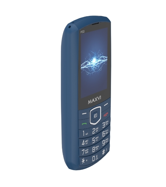Мобильный телефон Maxvi P33 маренго