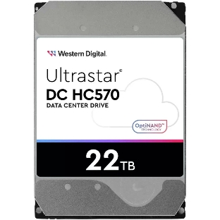 Жесткий диск Western Digital HDD Server Ultrastar DC HC570 WUH722222ALE6L4 22TB 7200rpm SATA-III 512Mb 3.5'
