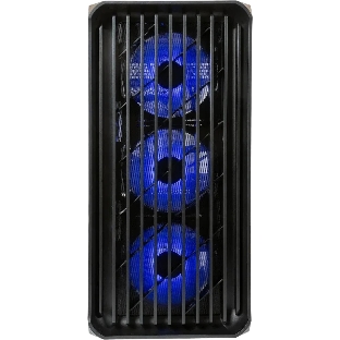 Компьютерный корпус Minitower mATX Eurocase 00-01003411 M205 4ARGb черный без БП закаленное стекло USB 3.0