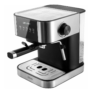 Кофеварка рожковая Centek CT-1164 серебристый, исп. кофе - молотый, 1.5 л, 1150 Вт, 15 бар