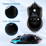 Мышь проводная GMNG 703GM черный, 3200 dpi, USB, кнопки - 6, фото12