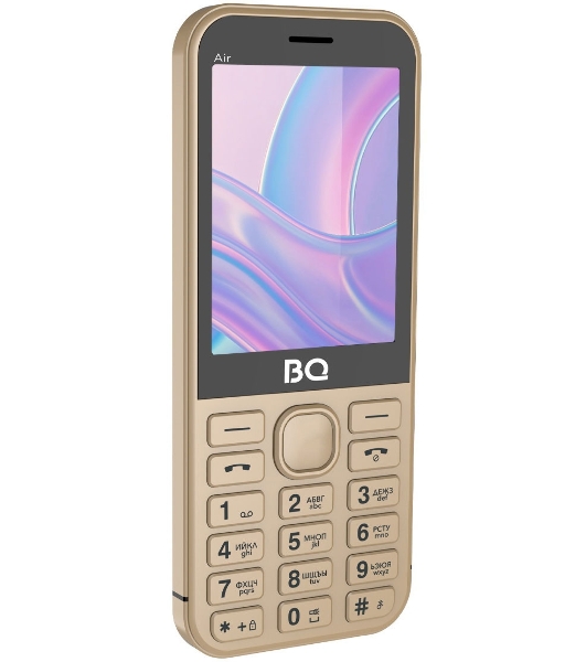 Мобильный телефон BQ 2843 Air золотистый