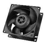 Вентилятор для корпуса Arctic S8038-7K черный, 80 мм, 7000 об/мин, 22.5 дБ, 4 pin, фото 1