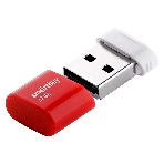 Флешка USB Smartbuy LARA Red (SB32GbLARA-R), 32Gb, USB 2.0, R/W 15/5, красный/белый, фото3