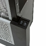Вытяжка кухонная Eltronic телескопическая (77-13) черная, фото2