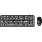 Комплект клавиатура+мышь Philips SPT6247 проводной, USB, 1600 DPI, чёрный, фото2