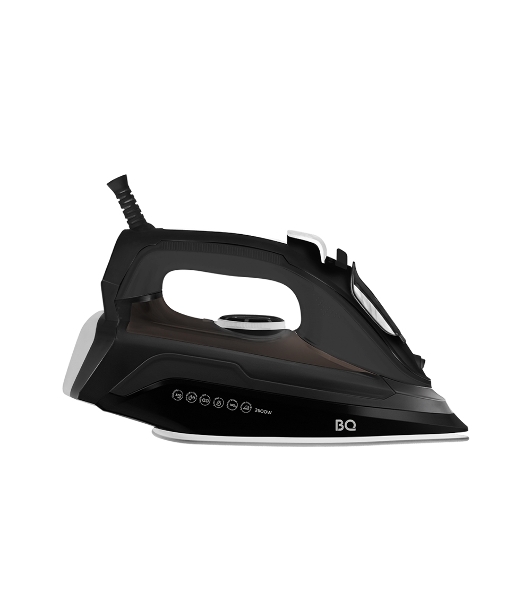 Утюг BQ SI1002 черный, 2600 Вт, 30 г/мин, 140 г/мин, 320 мл