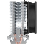 Кулер для процессора PcCooler S93 V2 Soc-AM5/AM4/1200/1700/1851 черный 3-pin 26.4dB Al+Cu 100W Ret (R3-I210WBKNXX-GL), фото3