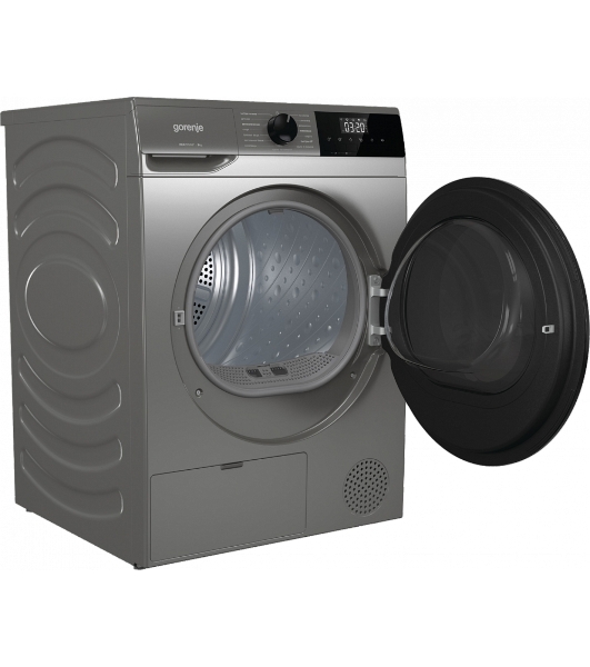 Сушильная машина Gorenje D2HNA92/C серый, 9 кг, сушка - конденсационная, программ - 15, 59.5 x 84.5 x 66 см