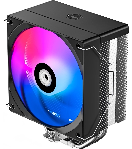 Кулер для процессора ID-COOLING SE-214-XT V2 LGA1851/1700/1200/115X/AM5/AM4 (16шт/кор, TDP 200W, PWM, 4 тепл.трубки прямого контакта, FAN 120мм, Random Spectrum Lighting) RET