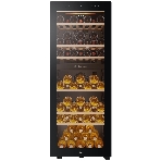 Винный шкаф Haier FWC77GDAE1 черный, 190 л, 2 отсека, 77 бут., класс A, фото4
