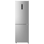 Холодильник Haier CEF530CSRG серебристый двухкамерный 207/91л морозилка снизу, No Frost, фото3