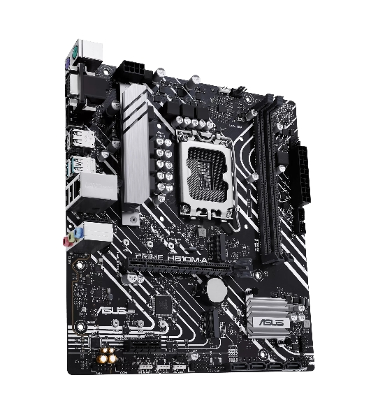 Материнская плата ASUS PRIME H610M-A-CSM, LGA 1700, Intel H610, 2xDDR5, 4xSATA, 2xM.2 PCIe 3.0 (x2, x4), 1xPCIe 4.0 x16, 1xPCIe x1, 1xHDMI, 1xDP, 1xVGA, 2xUSB-A 3.2 Gen 2, 4xUSB-A 2.0, 1x 1Gb LAN, 3x3.5 мм, 7.1, mATX