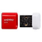 Флешка USB Smartbuy LARA Red (SB32GbLARA-R), 32Gb, USB 2.0, R/W 15/5, красный/белый, фото4