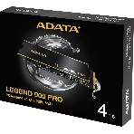 Накопитель SSD ADATA LEGEND 900 PRO, 4Tb, PCIe 4.0 x4, M.2 2280, NVMe, R/W 7400/6500, с радиатором, фото2