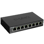 Коммутатор D-Link DGS-1100-08V2/A1A, 8×1 Гбит/с, настраиваемый, фото 1