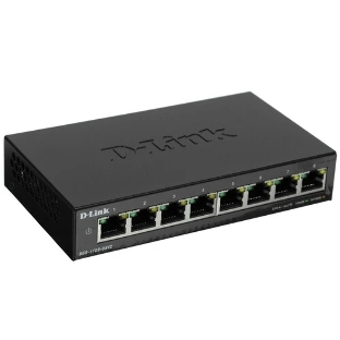 Коммутатор D-Link DGS-1100-08V2/A1A, 8×1 Гбит/с, настраиваемый