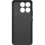 Чехол (клип-кейс) BoraSCO для Xiaomi POCO F6 Pro Silicone Case черный, фото2