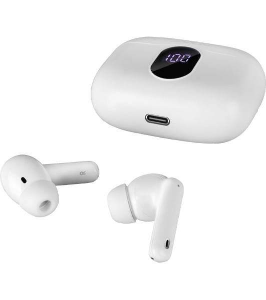 Наушники TWS SVEN E-310B белый, внутриканальные, Bluetooth, сенсорное управление, до 4 ч