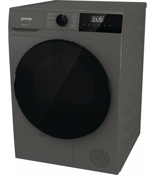 Сушильная машина Gorenje D2HNA92/C серый, 9 кг, сушка - конденсационная, программ - 15, 59.5 x 84.5 x 66 см