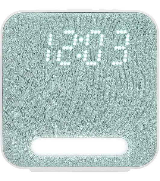 Радиобудильник Harper HCLK-2060 зеленый LED подсв:белая часы:цифровые AM/FM